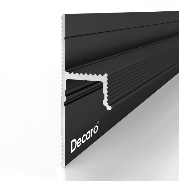 Теневой профиль Decaro Engineering D002A, анодированный черный, длина 2м