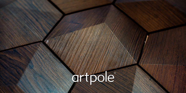 3D Дизайнерская панель из гипса CUBE-Ex2 PLATINUM МАТОВЫЕ 200x173x29 мм, 0.026м2, 38,5 шт. в 1 м2