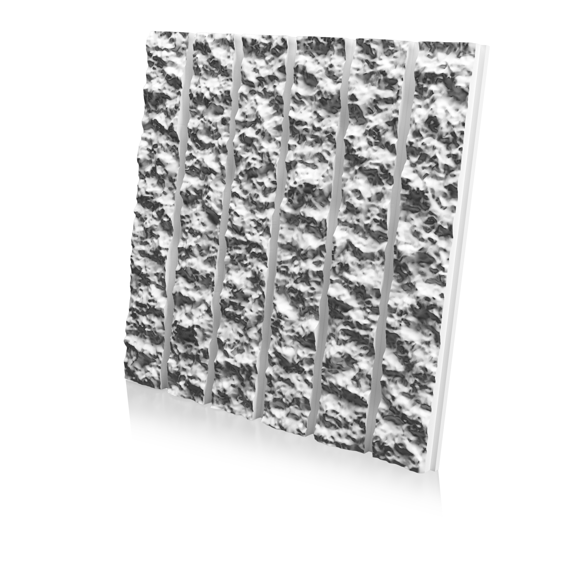 3D Дизайнерская панель из гипса SKETCH 600x600 мм, 0.36 м2