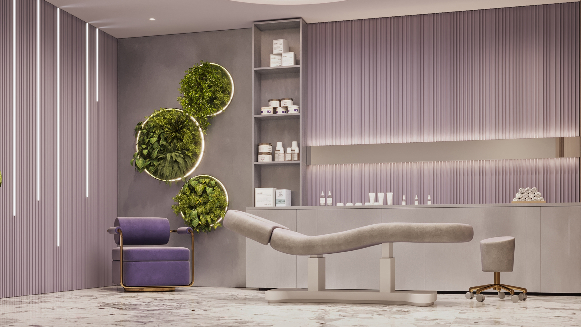 3D Дизайнерская панель из гипса SINGULAR 600x600 мм, 0.36 м2