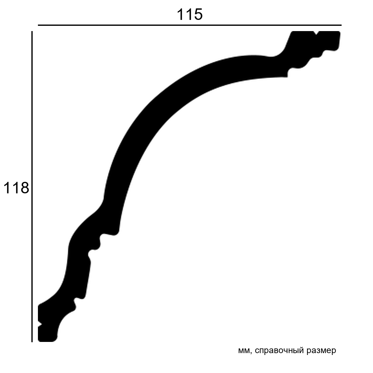 Карниз 6.50.108