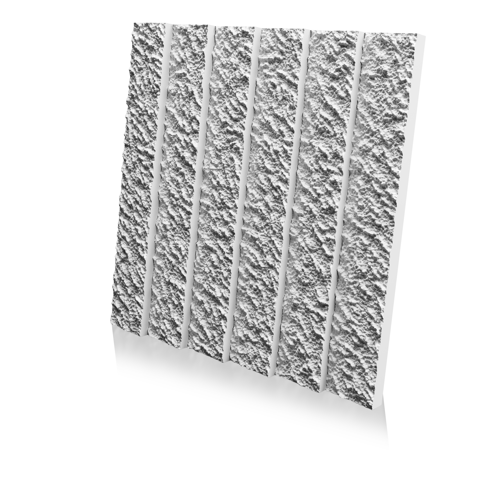 3D Дизайнерская панель из гипса WALLFROST 600x600 мм, 0.36 м2