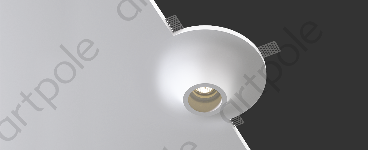 Гипсовый светильник  250х106 SGS27