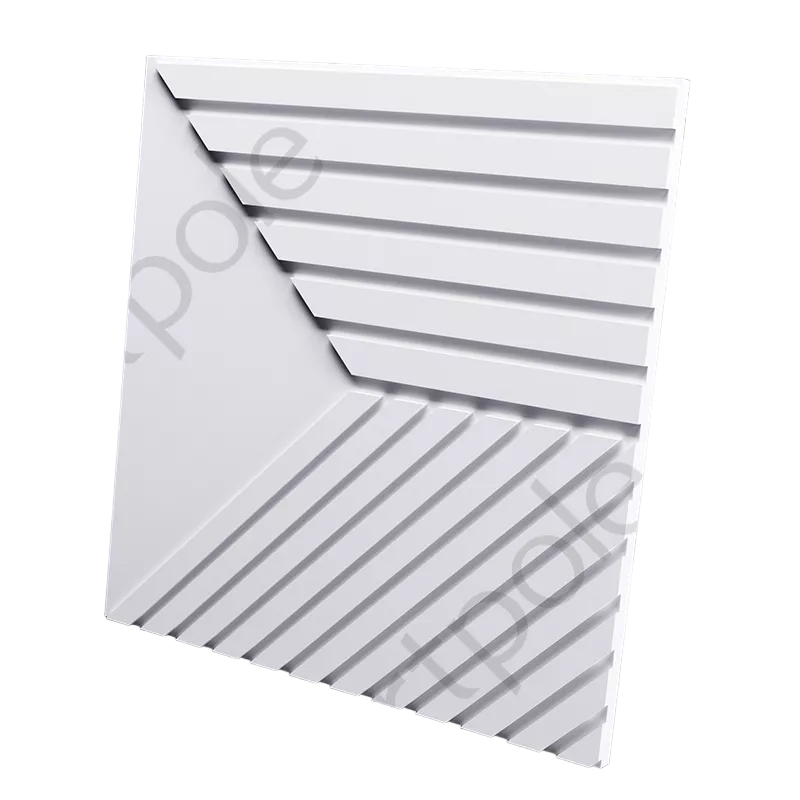 3D Дизайнерская панель из гипса PIFAGOR-3 600x600 мм, 0,36 м2