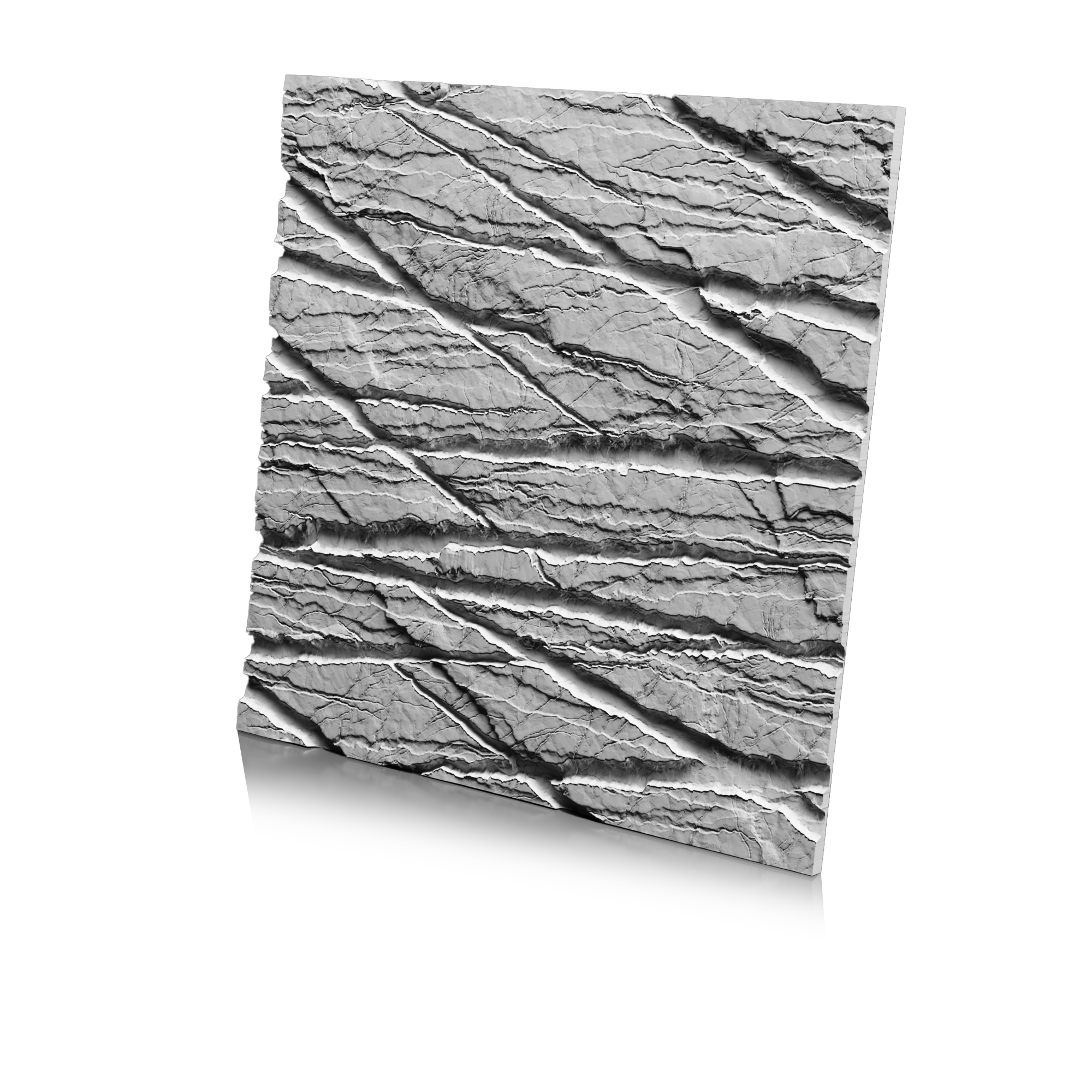 3D Дизайнерское панно из гипса FRAMEWORK 1800x1800 мм, 3.24 м2