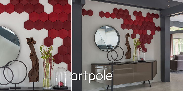 3D Дизайнерская панель из гипса CUBE-Ex2 PLATINUM МАТОВЫЕ 200x173x29 мм, 0.026м2, 38,5 шт. в 1 м2