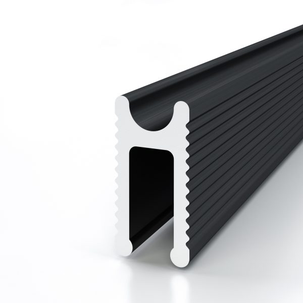 Теневой профиль Decaro Engineering D009A Black, анодированный черный, длина 3м