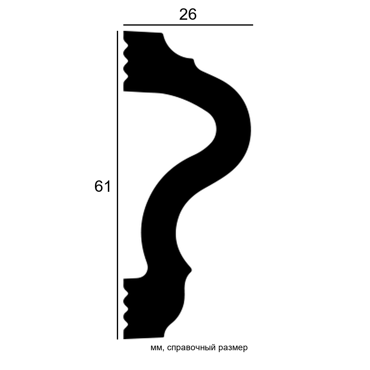 Молдинг 6.51.302