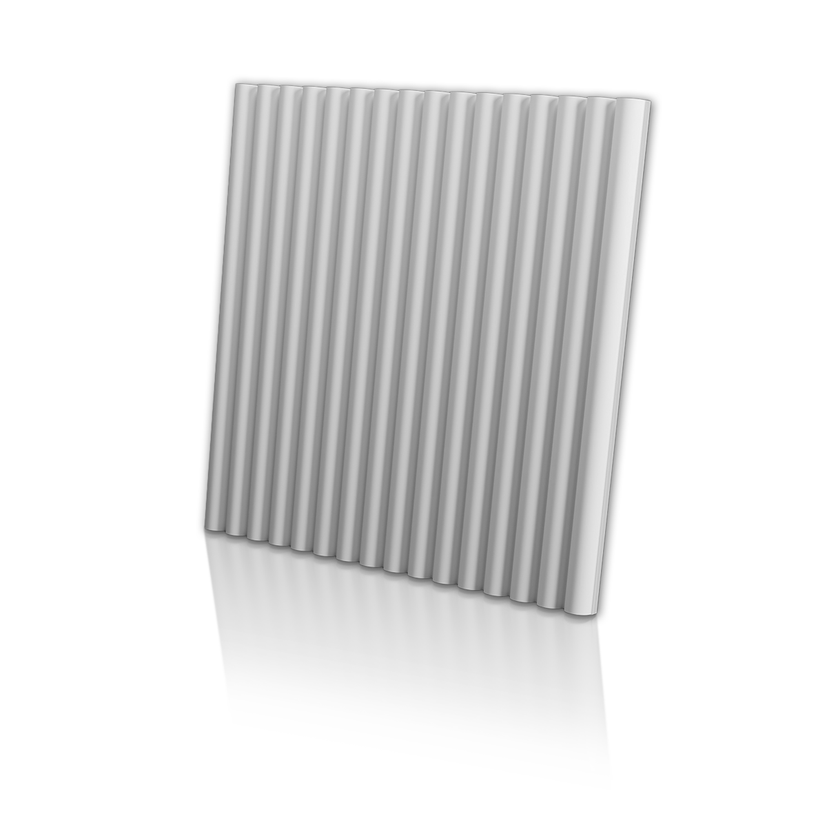 3D Дизайнерская панель из гипса WOODS K-1 600x600 мм, 0.36 м2