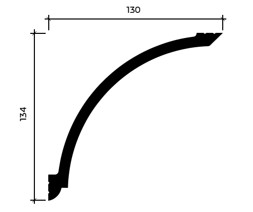 Карниз 6.50.801