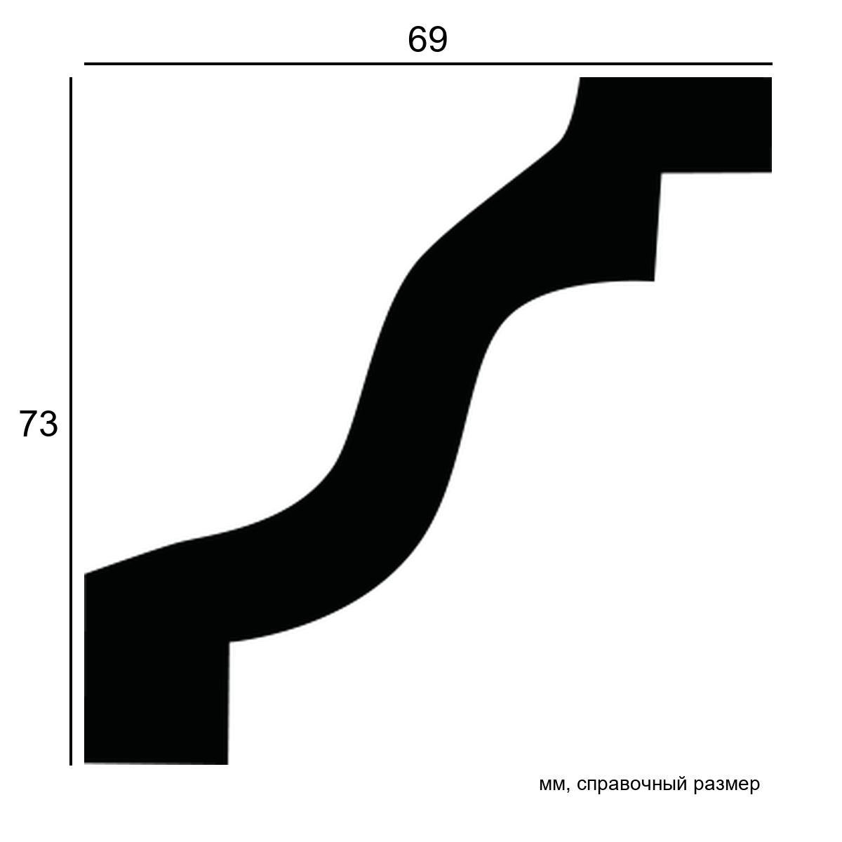 Карниз гибкий 1.50.143