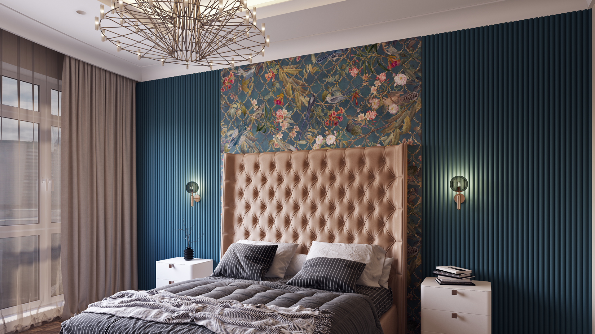 3D Дизайнерская панель из гипса WOODS K-2 600x600 мм, 0.36 м2