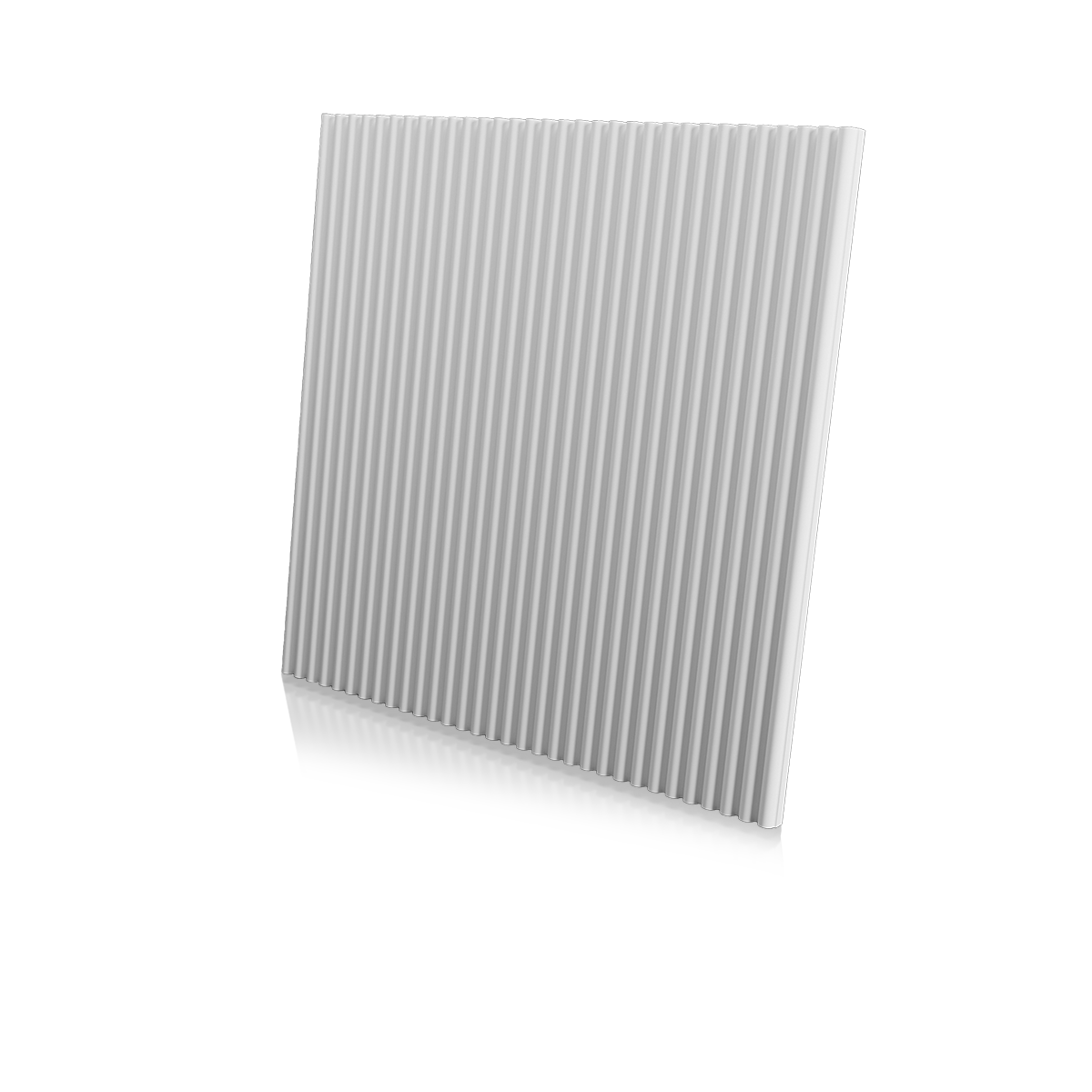 3D Дизайнерская панель из гипса MINIWOODS 600x600 мм, 0.36 м2