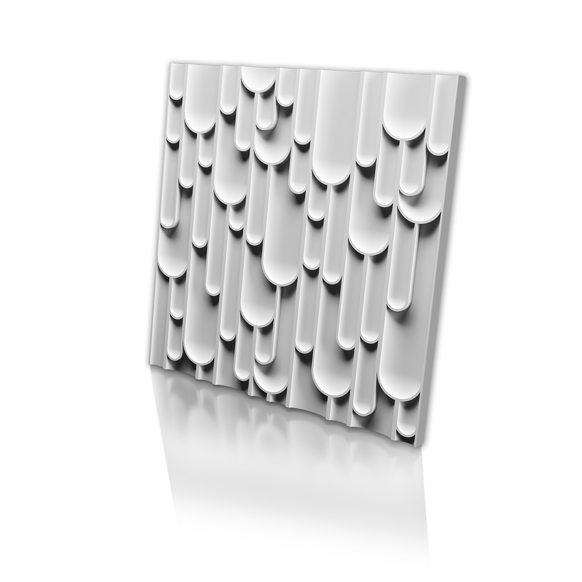 3D Дизайнерская панель из гипса REVERY 600x600 мм, 0.36 м2