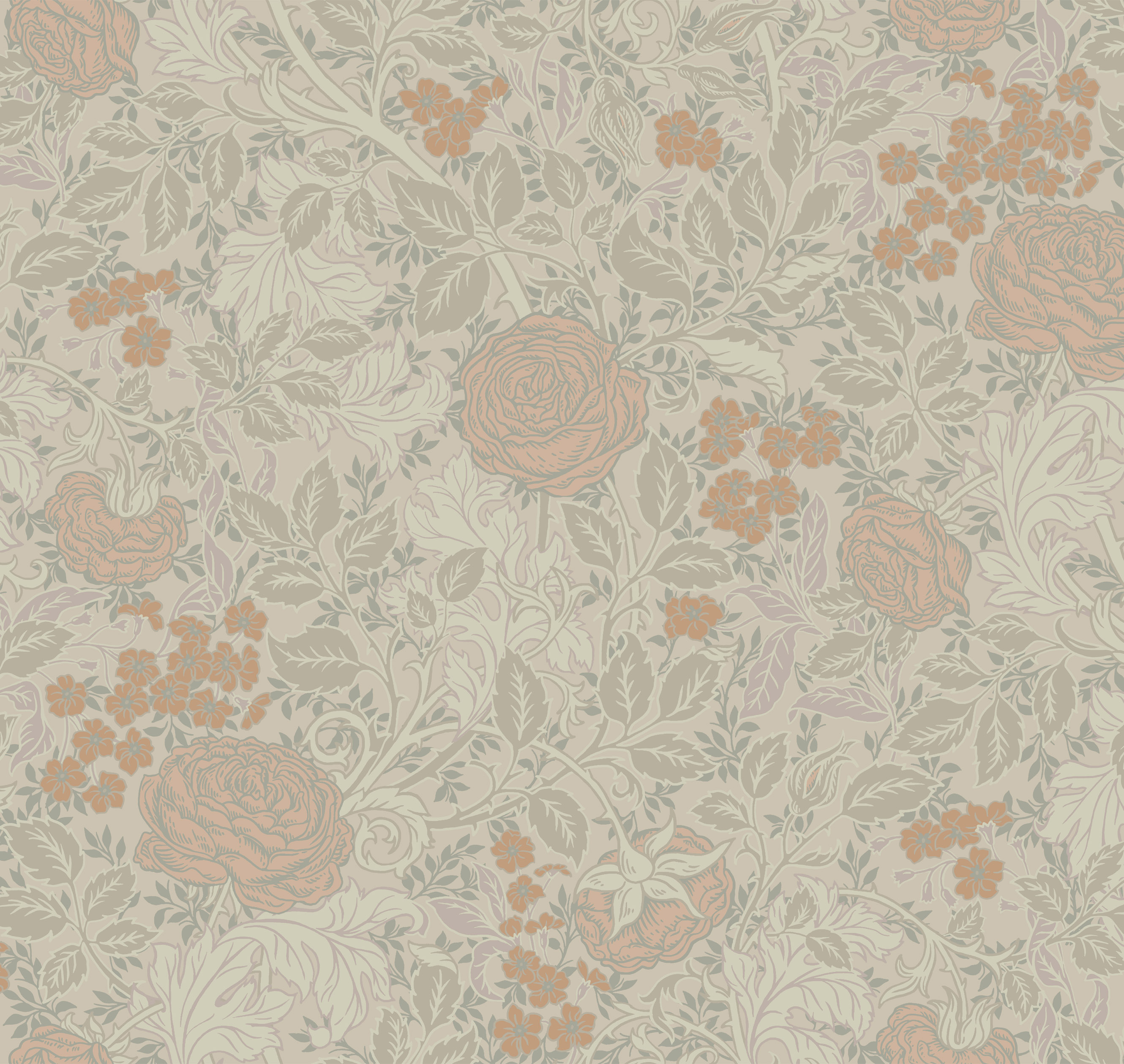 Обои British Garden BRIT 12 005   (10,05 х 1 м)