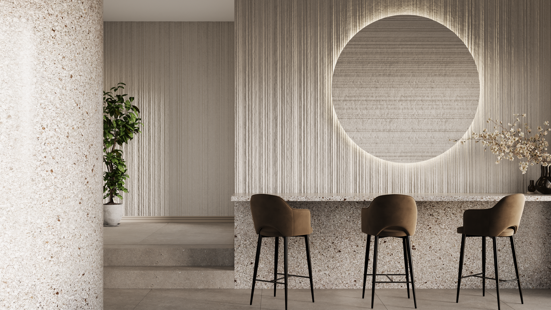 3D Дизайнерская панель из гипса CRAFT 600x600 мм, 0.36 м2