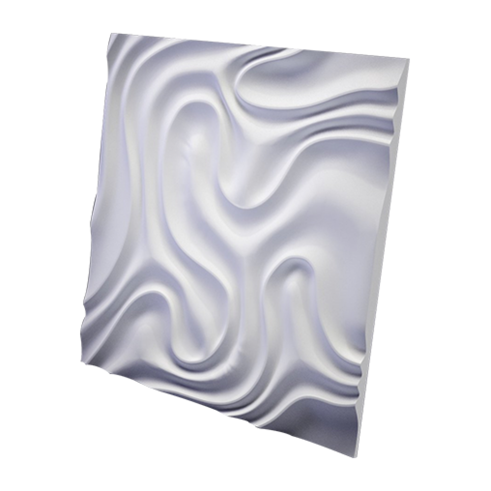 3D Дизайнерская панель из гипса FOGGY-1 0.36 m2