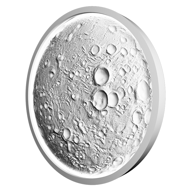 3D Дизайнерское панно из гипса MOONLIGHT 2 600x63 мм