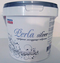 Покрытие декоративное DERUFA DECORLINE Perla gold (1кг)