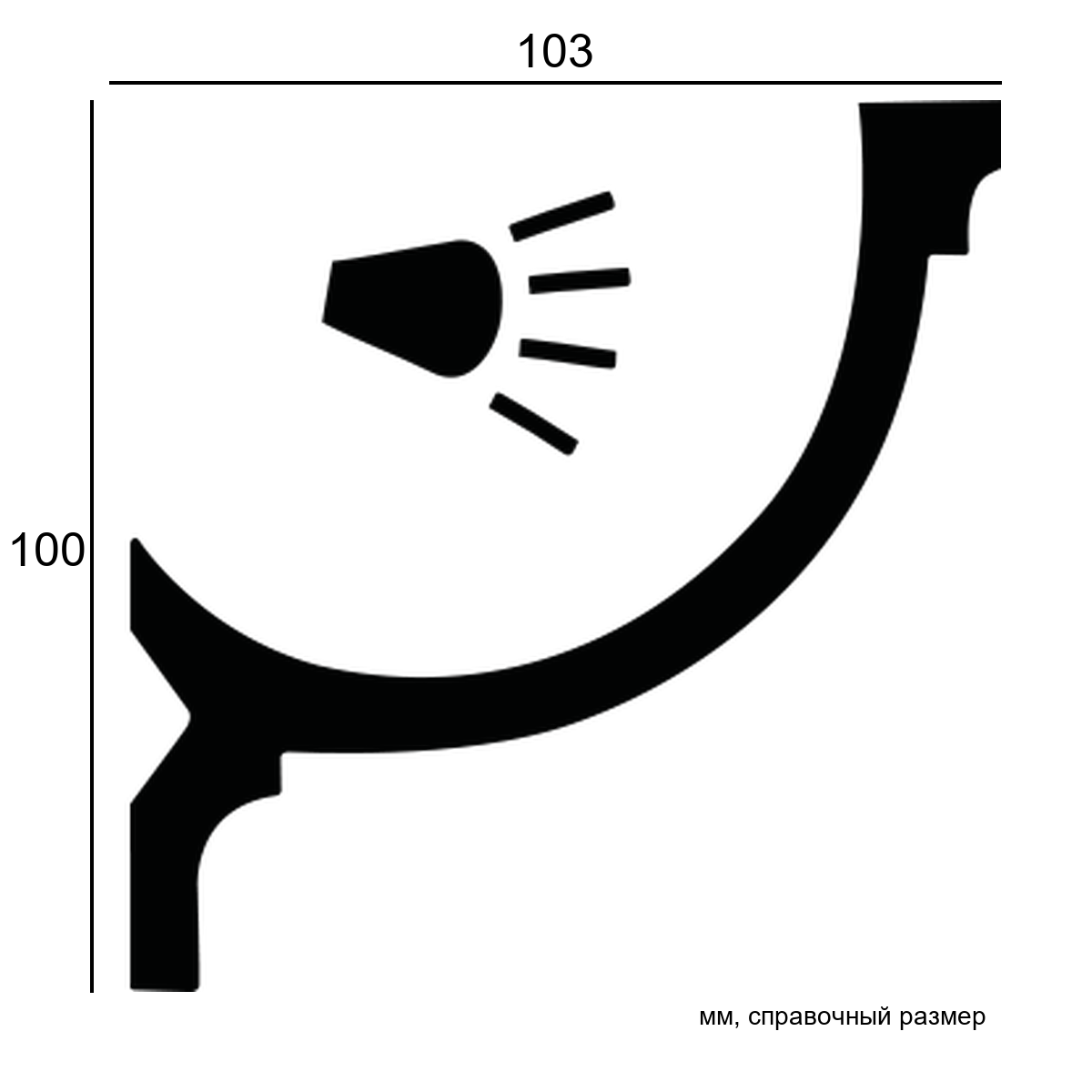 Карниз 1.50.261
