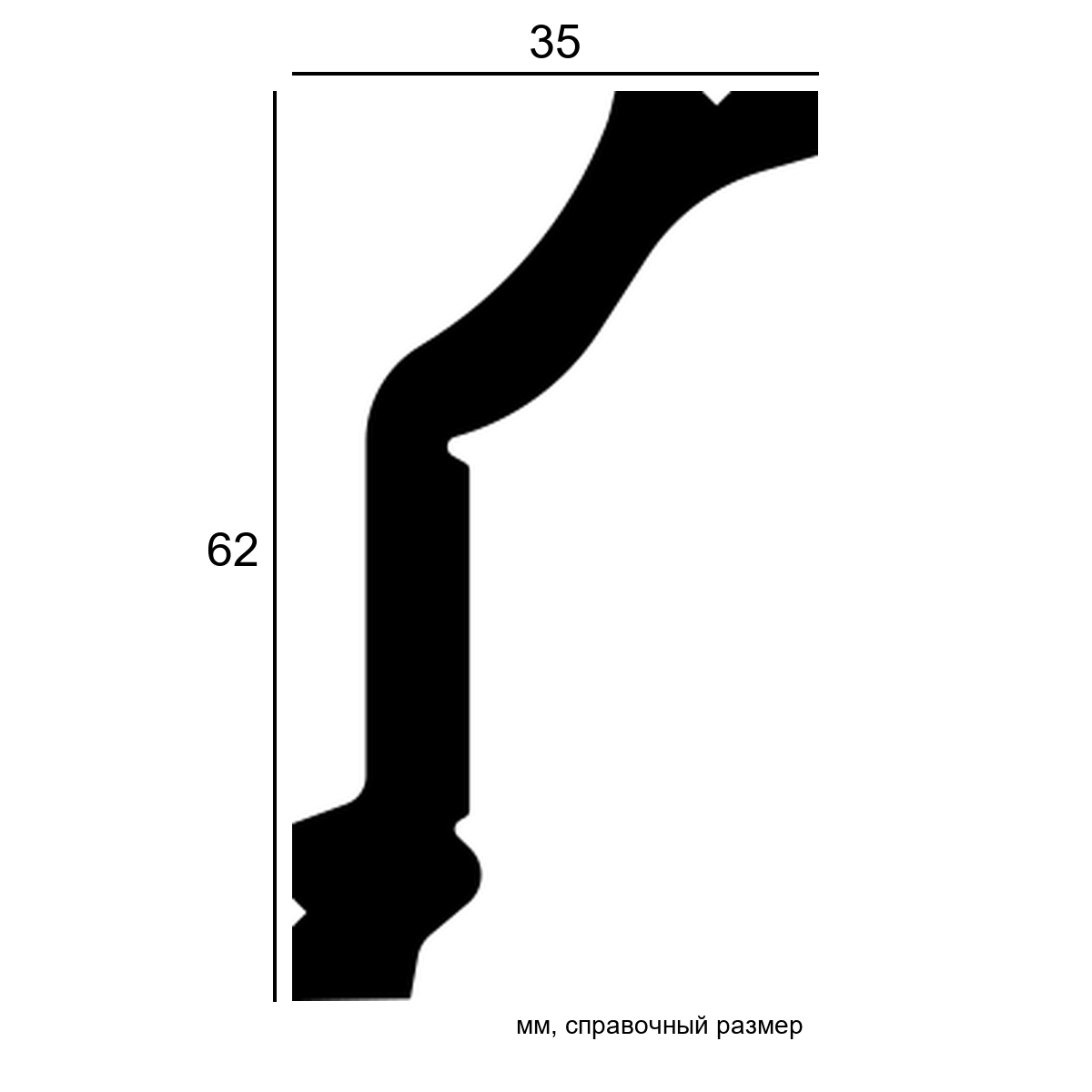 Карниз 6.50.174