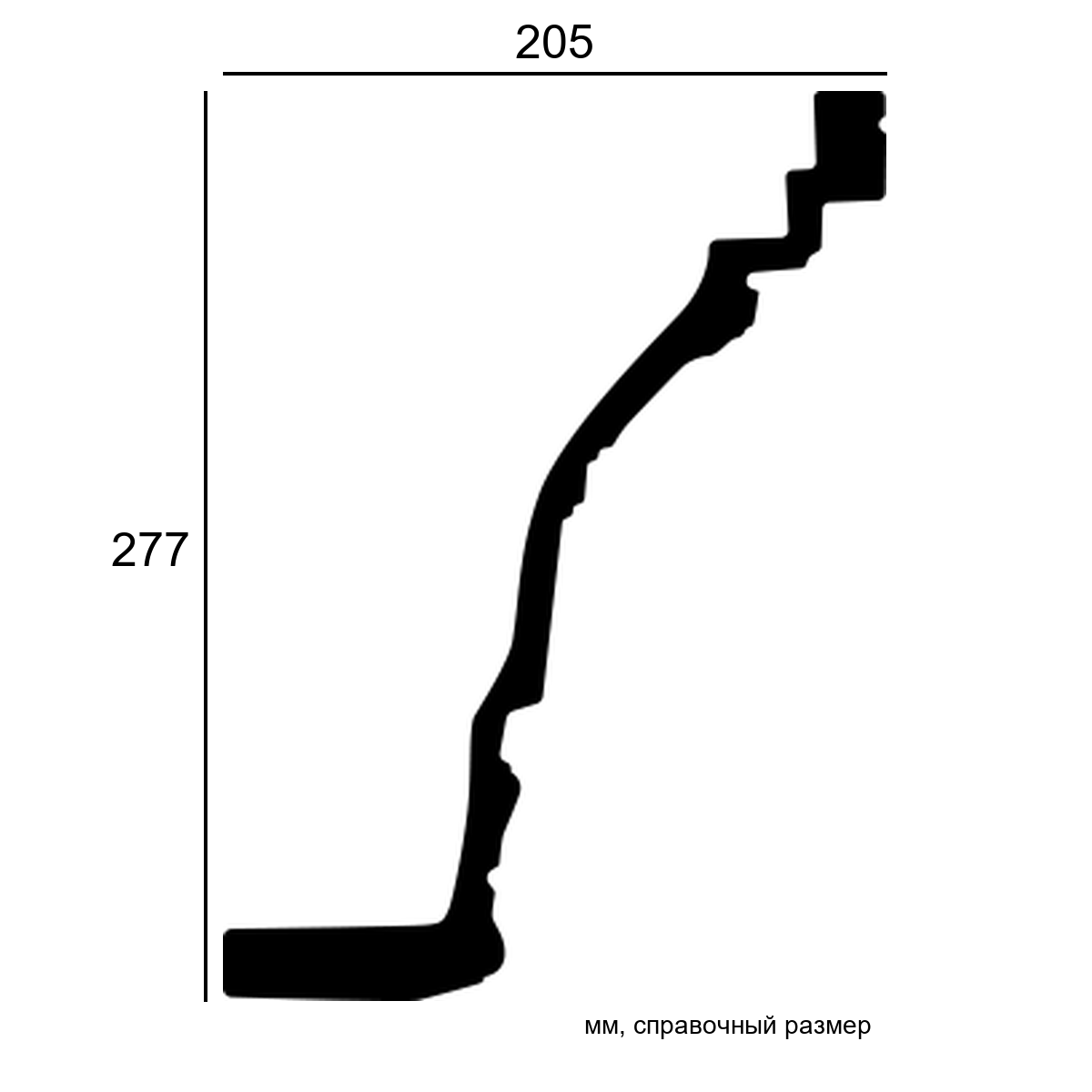 Карниз 1.50.524