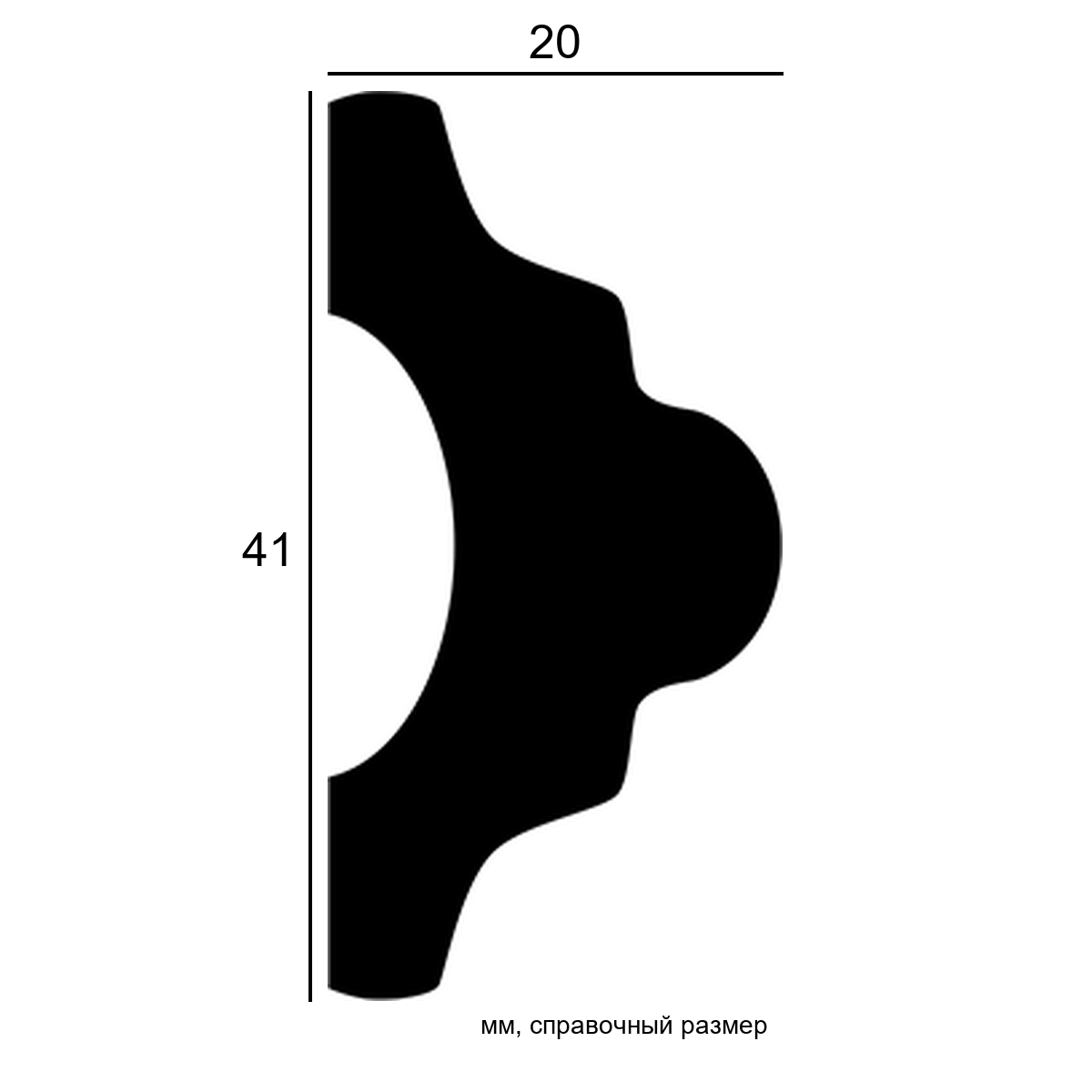 Молдинг 1.51.308