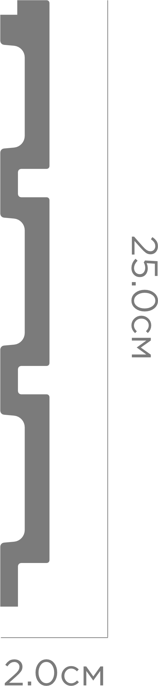 ПС 3D Стеновая панель C695-XLMP