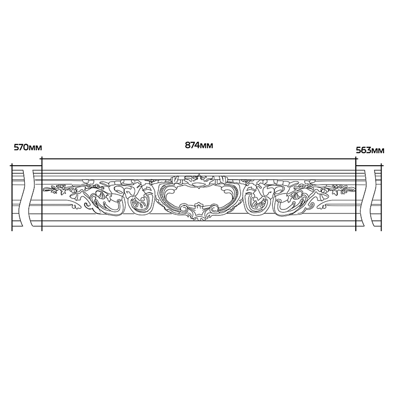 Карниз 1.50.252