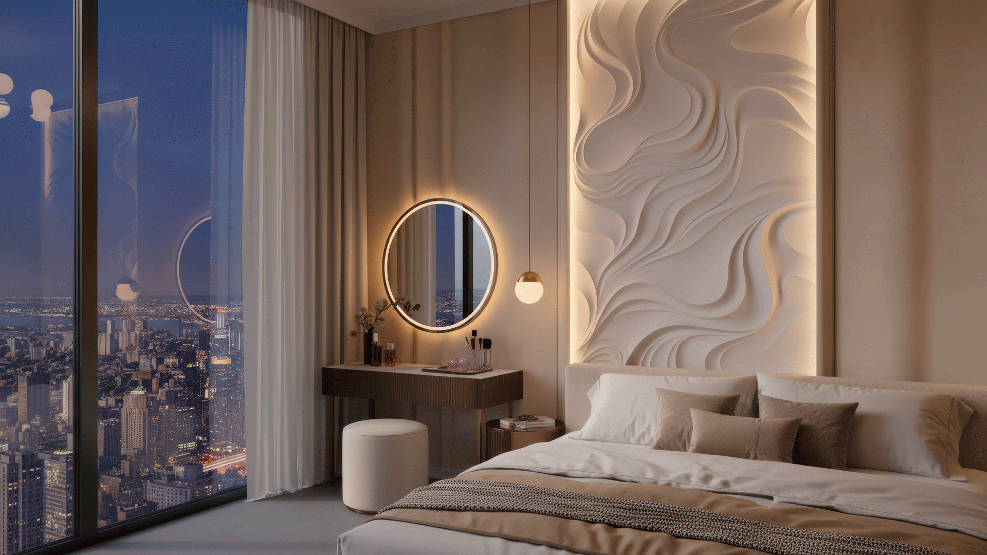 3D Дизайнерская панель из гипса ELION 2 600*600мм, 0,36м2