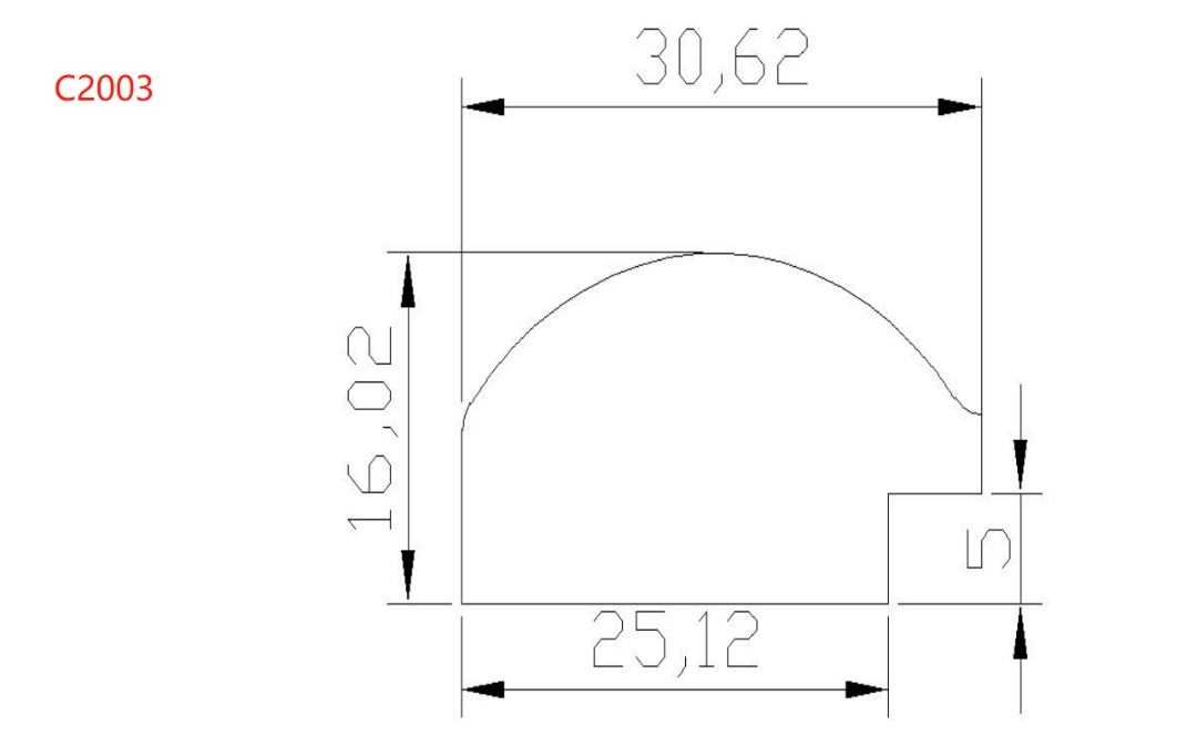 Доборная панель C2003-271Т