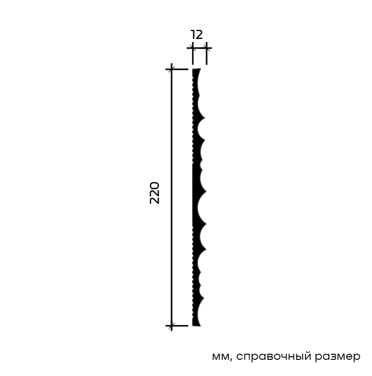 Декоративная панель 6.59.105-280