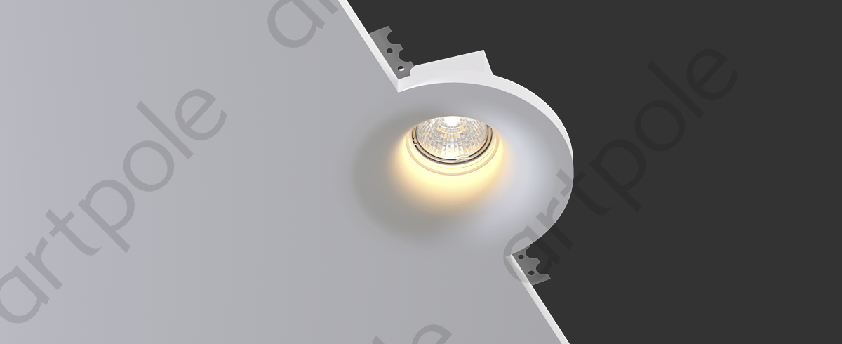 Гипсовый светильник 140*52  SGS9