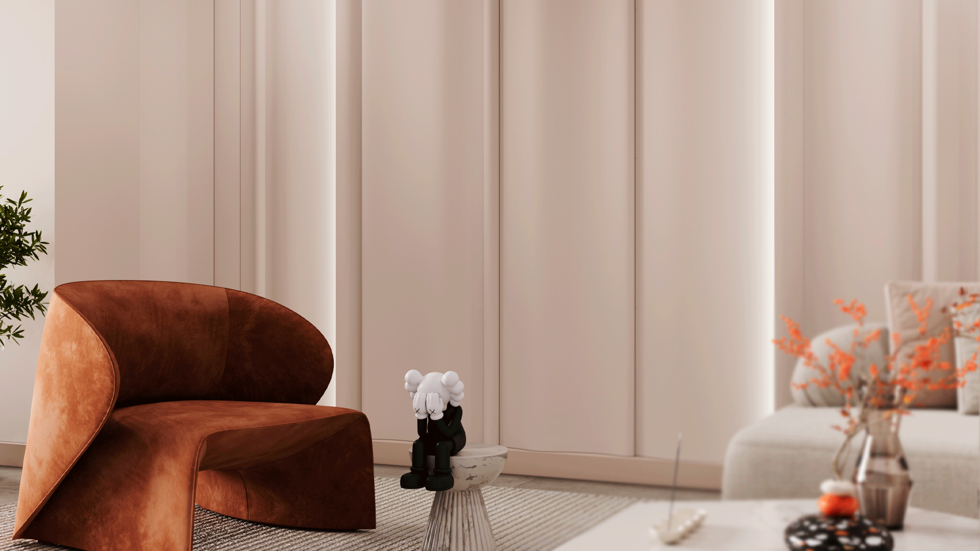 3D Дизайнерская панель из гипса ELION 2 600*600мм, 0,36м2