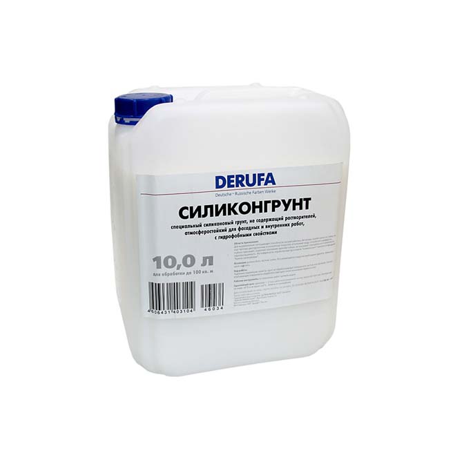 Грунт DERUFA PROFI Силиконовый (10л)