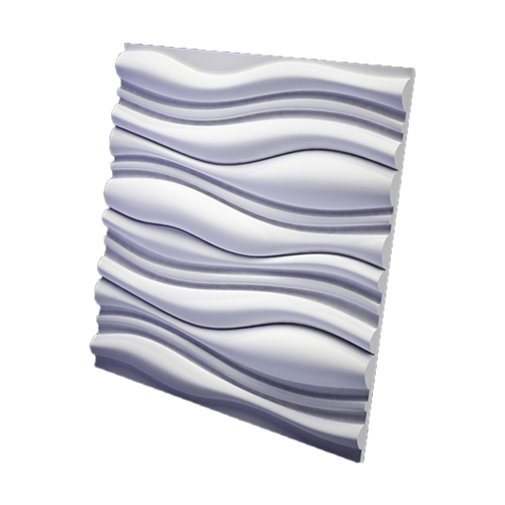 3D Дизайнерская панель из гипса FORCE A 600x600 мм, 0.36 м2