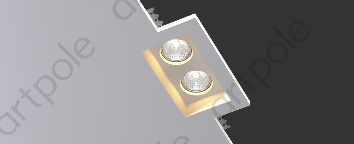 Гипсовый светильник 197x125x40 SGS4