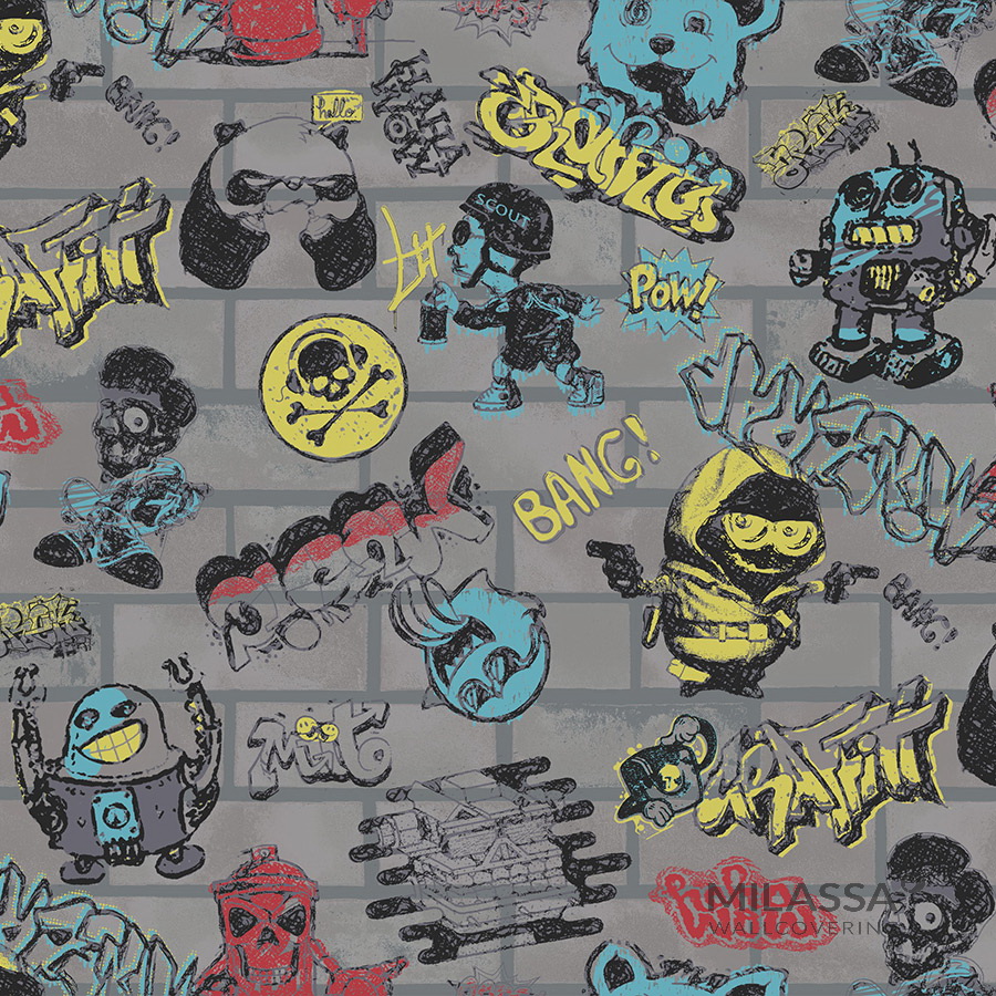 Обои Milassa Twins 7 011/1  (10,05 х 1 м)