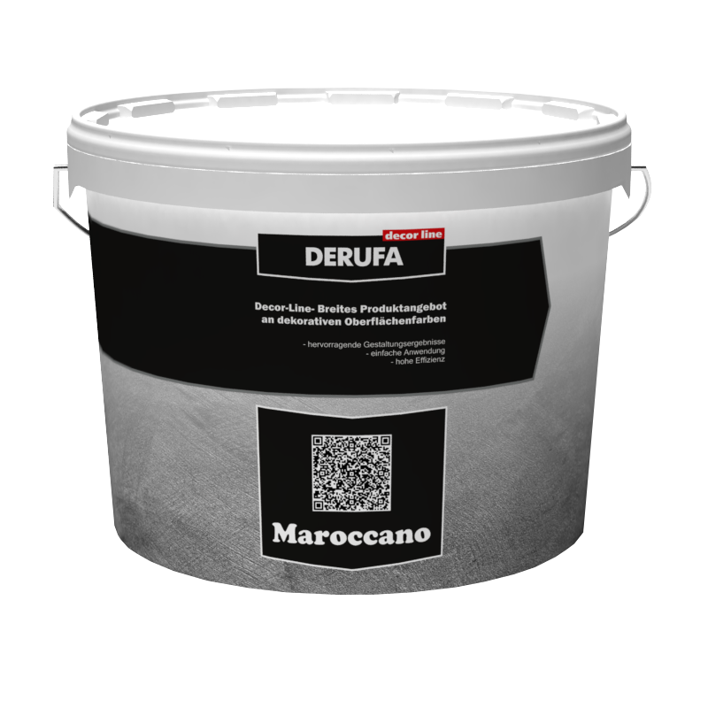 Покрытие декоративное DERUFA DECORLINE Maroccano Stucco (15кг)