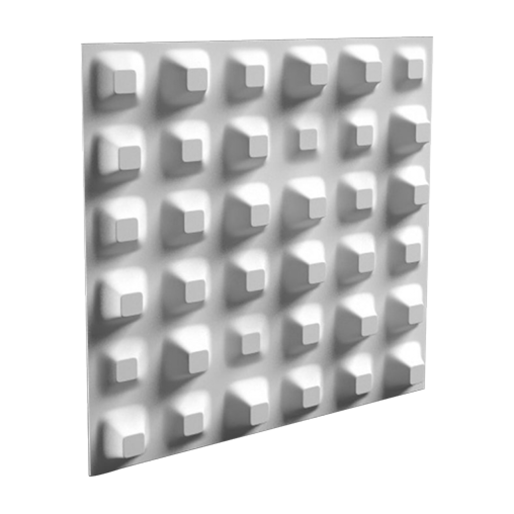 3D Дизайнерская панель из гипса CHAOS 0.36 m2